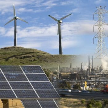 Traducción de petróleo y gas, energía eléctrica, solar, nuclear y eólica.